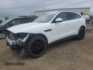 2018 Jaguar F-Pace 25t Premium z VIN SADCJ2FX7JA237420, wystawiony jako Copart lot #65366705 z przebiegiem 98 641 mil mil oraz Szkoda całkowita • Salvage title. Historia ofert i sprzedaży dostępna na DreamBid. Obrazek 1.