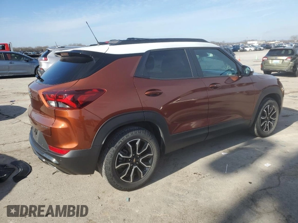 2021 Chevrolet TrailBlazer ACTIV with VIN KL79MVSL3MB073709, listed as a Copart auction lot 87459054 with 61,370 mi miles and Clean Title. Bid and sale history available at DreamBid. Image 3.