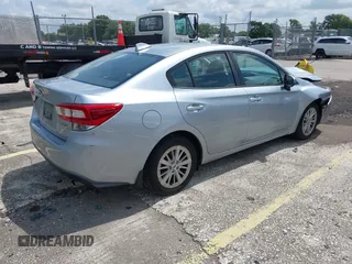2017 Subaru Impreza Premium with VIN 4S3GKAB61H3601363, listed as a IAAI auction lot 42534427 with 86,617 mi miles and . Bid and sale history available at DreamBid. Image 4.