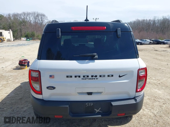2021 Ford Bronco Sport Outer Banks z VIN 3FMCR9C66MRA02537, wystawiony jako IAAI lot #41901933 z przebiegiem 59 078 mil mil oraz . Historia ofert i sprzedaży dostępna na DreamBid. Obrazek 17.