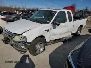2003 Ford F-150 XL with VIN 1FTRX17W53NB55525, listed as a Copart auction lot 44986374 with 0 mi miles and Non Repairable. Bid and sale history available at carsss.com. Image 1.