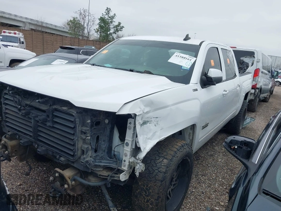 2018 Chevrolet Silverado 1500 LT with VIN 3GCUKREC9JG453405, listed as a IAAI auction lot 41580161 with 172,578 mi miles. Bid and sale history available at carsss.com. Image 2.