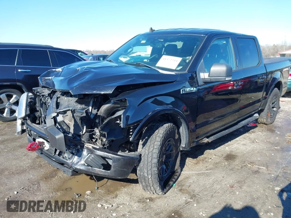 2020 Ford F-150 XL with VIN 1FTEW1E59LFA76476, listed as a IAAI auction lot 41372344 with 49,547 mi miles and . Bid and sale history available at DreamBid. Image 2.