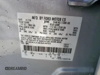 2014 Ford Edge SEL with VIN 2FMDK3JC4EBA36751, listed as a Copart auction lot 47304115 with 110,547 mi miles and Clean Title. Bid and sale history available at carsss.com. Image 14.
