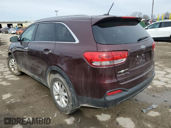 2017 Kia Sorento LX with VIN 5XYPG4A37HG223300, listed as a Copart auction lot 46093865 with 66,858 mi miles and Salvage Title. Bid and sale history available at carsss.com. Image 2.