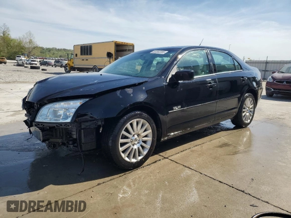 2008 Mercury Milan Premier with VIN 3MEHM081X8R619185, listed as a Copart auction lot 53392205 with 202,213 mi miles and Salvage title. Bid and sale history available at DreamBid. Image 1.