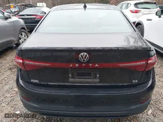 2025 Volkswagen Jetta SE with VIN 3VW7X7BU5SM012029, listed as a IAAI auction lot 41514389 with 3,497 mi miles. Bid and sale history available at carsss.com. Image 16.