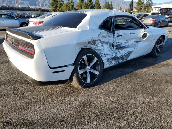2018 Dodge Challenger R/T with VIN 2C3CDZBT8JH305633, listed as a Copart auction lot 88558595 with 41,099 mi miles and Salvage Title. Bid and sale history available at carsss.com. Image 3.