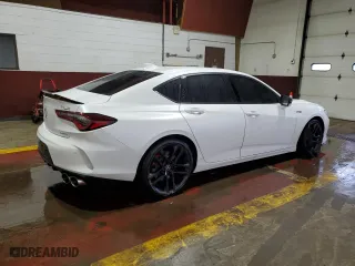 2024 Acura TLX Type S with VIN 19UUB7F01RA000058, listed as a Copart auction lot 73539954 with 5,815 mi miles and Clean Title. Bid and sale history available at carsss.com. Image 3.