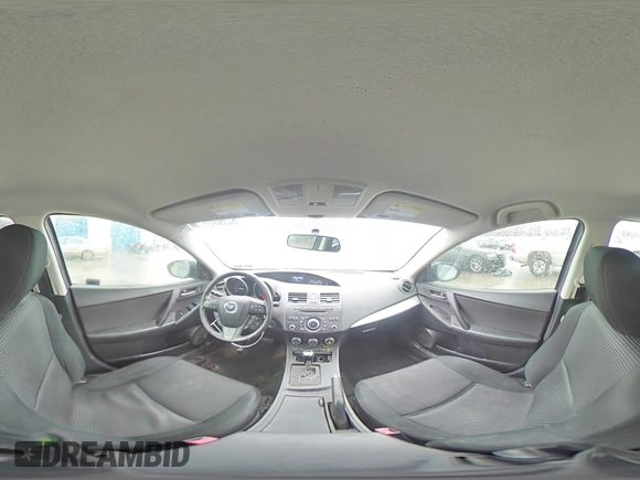 2013 Mazda 3 i Touring with VIN JM1BL1LP1D1814043, listed as a Copart auction lot 52600925 with 163,821 mi miles and Salvage Title. Bid and sale history available at carsss.com. Image 14.