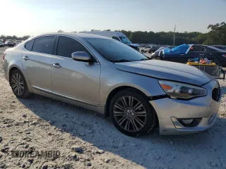 2014 Kia Cadenza Premium with VIN KNALN4D72E5120225, listed as a Copart auction lot 75062234 with 183,888 mi miles and Salvage Title. Bid and sale history available at carsss.com. Image 4.