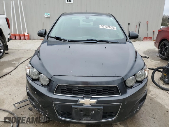 2016 Chevrolet Sonic LT with VIN 1G1JC5SH7G4165132, listed as a Copart auction lot 55702005 with 222,649 mi miles and Clean title. Bid and sale history available at DreamBid. Image 5.