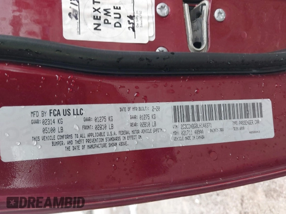 2020 Dodge Charger SXT with VIN 2C3CDXBG8LH140371, listed as a IAAI auction lot 41685531 with 79,694 mi miles and . Bid and sale history available at DreamBid. Image 9.