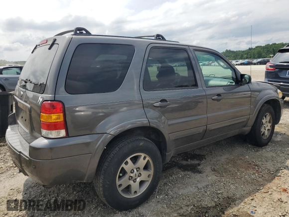 2005 Ford Escape Limited with VIN 1FMYU04115KA63383, listed as a Copart auction lot 59706164 with 212,167 mi miles and Salvage Title. Bid and sale history available at carsss.com. Image 3.