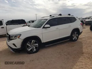 2021 Volkswagen Atlas SEL with VIN 1V2ER2CA2MC501809, listed as a Copart auction lot 41654605 with 31,389 mi miles and Salvage title. Bid and sale history available at DreamBid. Image 1.
