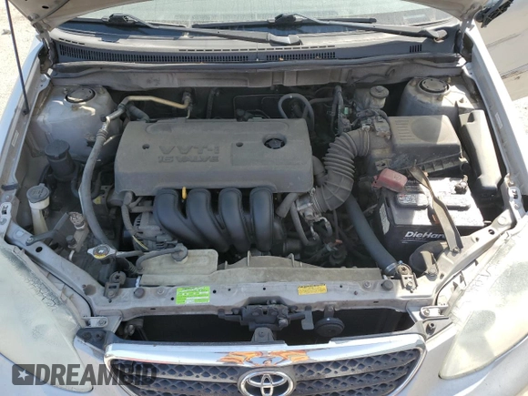 2005 Toyota Corolla CE with VIN 1NXBR32EX5Z398807, listed as a Copart auction lot 50556405 with 281,408 mi miles and Salvage Title. Bid and sale history available at DreamBid. Image 11.