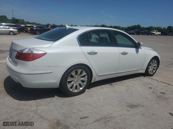 2009 Hyundai Genesis with VIN KMHGC46E59U036865, listed as a Copart auction lot 53693615 with 119,474 mi miles and Clean Title. Bid and sale history available at carsss.com. Image 3.