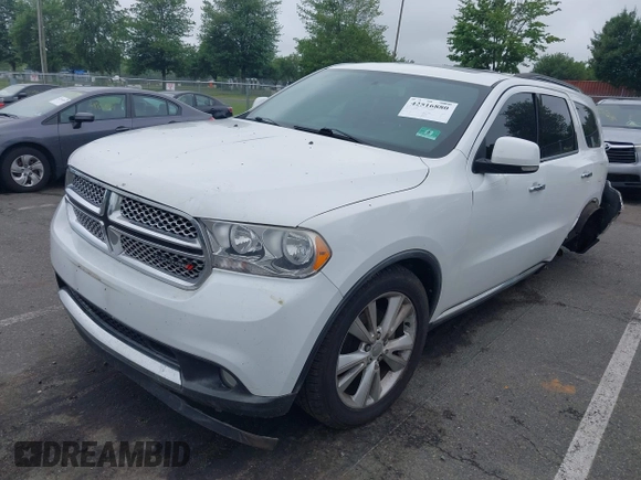 2013 Dodge Durango Crew with VIN 1C4RDJDG4DC518156, listed as a IAAI auction lot 42516880 with 162,402 mi miles and . Bid and sale history available at DreamBid. Image 17.