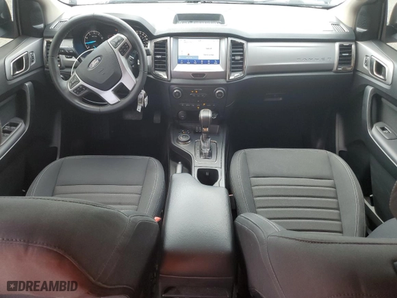 2023 Ford Ranger XL with VIN 1FTER4FHXPLE12564, listed as a Copart auction lot 50187235 with 11,764 mi miles and Salvage Title. Bid and sale history available at carsss.com. Image 8.