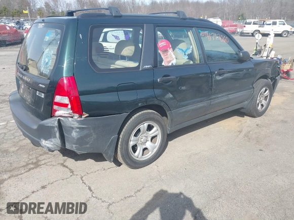 2003 Subaru Forester X with VIN JF1SG63663H769668, listed as a IAAI auction lot 41717060 with 50,428 mi miles. Bid and sale history available at carsss.com. Image 4.