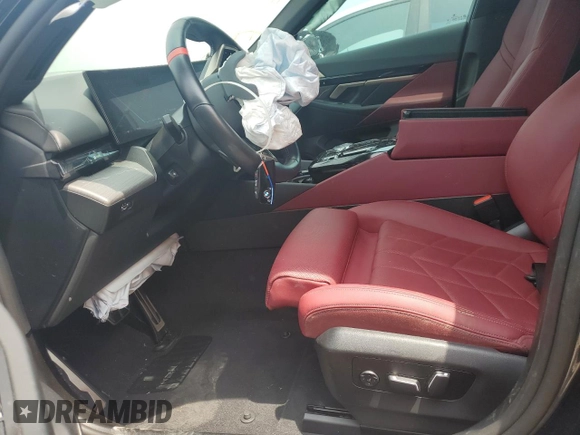 2024 BMW i5 M60 with VIN WBY43FK07RCR79924, listed as a Copart auction lot 58249825 with 17,589 mi miles and Salvage title. Bid and sale history available at DreamBid. Image 7.