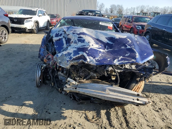 2013 Ford Mustang V6 with VIN 1ZVBP8AM5D5281867, listed as a Copart auction lot 44322545 with 0 mi miles and Salvage Title. Bid and sale history available at carsss.com. Image 5.