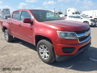 2015 Chevrolet Colorado 2WD LT with VIN 1GCGSBEA6F1227282, listed as a IAAI auction lot 41532212 with 206,289 mi miles. Bid and sale history available at carsss.com. Image 1.