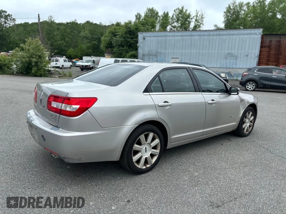 2007 Lincoln MKZ z VIN 3LNHM28T87R648712, wystawiony jako Copart lot #62202585 z przebiegiem 91 503 mil mil oraz Czysty tytuł • Clean title. Historia ofert i sprzedaży dostępna na DreamBid. Obrazek 4.