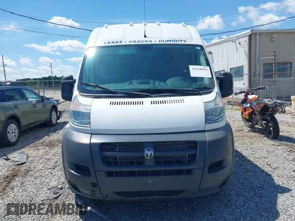 2015 Ram ProMaster Cargo with VIN 3C6TRVDG5FE501111, listed as a IAAI auction lot 42210016 with 208,038 mi miles. Bid and sale history available at carsss.com. Image 12.