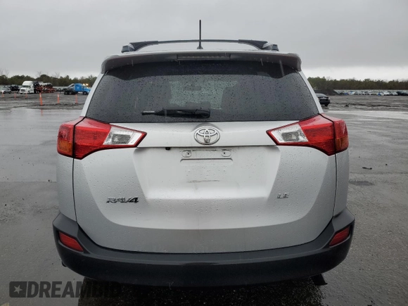 2013 Toyota RAV4 LE with VIN JTMZFREV2D5009368, listed as a Copart auction lot 49966685 with 66,662 mi miles and Salvage Title. Bid and sale history available at DreamBid. Image 6.