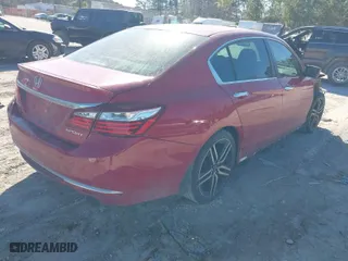 2016 Honda Accord Sedan Sport with VIN 1HGCR2F59GA061323, listed as a IAAI auction lot 41683217 with 132,011 mi miles. Bid and sale history available at carsss.com. Image 4.