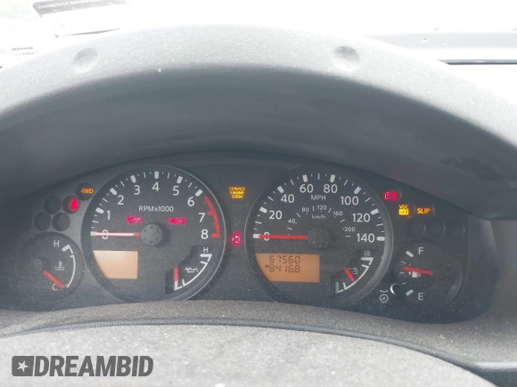 2005 Nissan Xterra S with VIN 5N1AN08W55C652063, listed as a IAAI auction lot 42239527 with 67,560 mi miles and . Bid and sale history available at DreamBid. Image 7.
