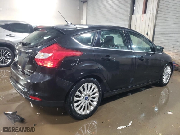 2012 Ford Focus Titanium with VIN 1FAHP3N25CL151760, listed as a Copart auction lot 45529995 with NaN miles and Salvage Title. Bid and sale history available at carsss.com. Image 3.
