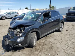 2018 FIAT 500X Lounge with VIN ZFBCFXDB4JP655869, listed as a Copart auction lot 45968085 with 56,279 mi miles and Salvage title. Bid and sale history available at DreamBid. Image 1.