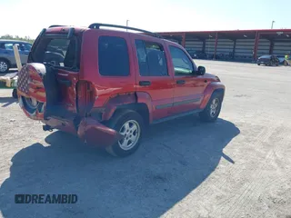 2007 Jeep Liberty Sport with VIN 1J4GL48K87W701907, listed as a IAAI auction lot 41802354 with 179,598 mi miles. Bid and sale history available at carsss.com. Image 4.