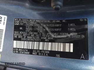 2017 Toyota Sienna XLE Auto Access Seat with VIN 5TDYZ3DCXHS792973, listed as a IAAI auction lot 41586449 with 113,125 mi miles and . Bid and sale history available at DreamBid. Image 9.
