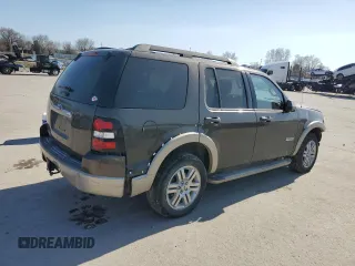 2008 Ford Explorer Eddie Bauer with VIN 1FMEU74878UA61719, listed as a Copart auction lot 48486165 with 189,373 mi miles and Salvage Title. Bid and sale history available at carsss.com. Image 3.