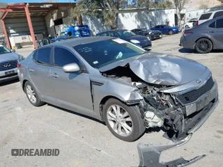 2013 Kia Optima EX with VIN 5XXGN4A7XDG128799, listed as a IAAI auction lot 41631612 with 191,124 mi miles. Bid and sale history available at carsss.com. Image 1.