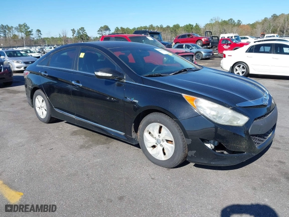 2015 Hyundai Sonata Hybrid Limited with VIN KMHEC4A44FA137270, listed as a IAAI auction lot 41825448 with 72,738 mi miles. Bid and sale history available at carsss.com. Image 1.