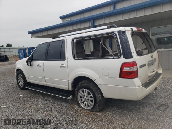 2014 Ford Expedition Max Limited with VIN 1FMJK2A59EEF11748, listed as a Copart auction lot 58237635 with 146,653 mi miles and Clean title. Bid and sale history available at DreamBid. Image 2.