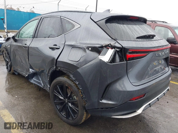 2022 Lexus NX with VIN 2T2KGCEZ4NC012724, listed as a IAAI auction lot 41512860 with 31,256 mi miles. Bid and sale history available at carsss.com. Image 3.