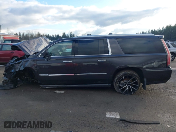 2016 Cadillac Escalade ESV Premium Collection with VIN 1GYS4JKJ4GR244890, listed as a IAAI auction lot 41366811 with 137,827 mi miles and . Bid and sale history available at DreamBid. Image 13.