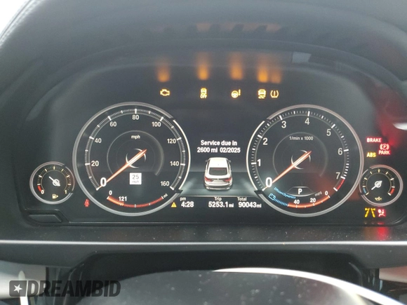 2018 BMW X6 xDrive50i with VIN 5UXKU6C5XJ0W39056, listed as a Copart auction lot 75116634 with 90,043 mi miles and Salvage Title. Bid and sale history available at carsss.com. Image 9.
