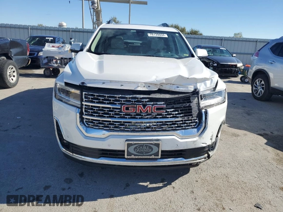 2022 GMC Acadia Denali with VIN 1GKKNPLS8NZ134794, listed as a Copart auction lot 78139034 with 35,461 mi miles and Salvage Title. Bid and sale history available at carsss.com. Image 5.