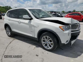 2014 BMW X3 xDrive35i z VIN 5UXWX7C52E0E82887, wystawiony jako Copart lot #54262445 z przebiegiem 64 673 mil mil oraz Szkoda całkowita • Salvage title. Historia ofert i sprzedaży dostępna na DreamBid. Obrazek 4.