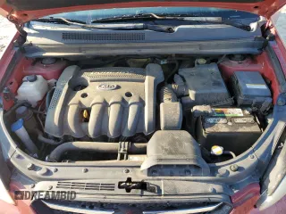 2007 Kia Rondo LX with VIN KNAFG525577051276, listed as a Copart auction lot 71276224 with 158,081 mi miles and Salvage Title. Bid and sale history available at carsss.com. Image 12.