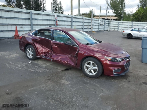 2016 Chevrolet Malibu LS with VIN 1G1ZB5ST4GF220408, listed as a Copart auction lot 86774804 with 117,473 mi miles and Salvage Title. Bid and sale history available at carsss.com. Image 4.