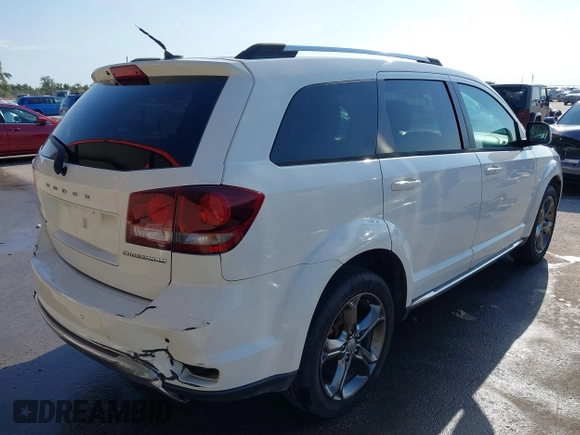2016 Dodge Journey Crossroad Plus z VIN 3C4PDCGB1GT123668, wystawiony jako IAAI lot #41699950 z przebiegiem 91 410 mil mil oraz . Historia ofert i sprzedaży dostępna na DreamBid. Obrazek 4.