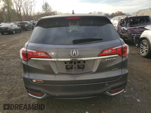 2017 Acura RDX with VIN 5J8TB4H38HL034261, listed as a Copart auction lot 77942574 with 70,292 mi miles and Salvage Title. Bid and sale history available at carsss.com. Image 6.