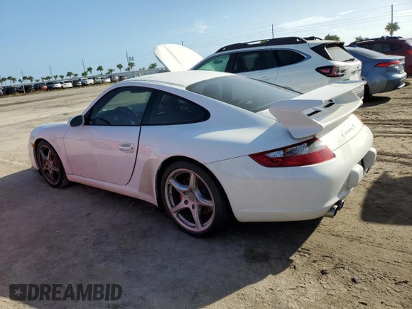 2007 Porsche 911 Carrera S with VIN WP0AB299X7S732999, listed as a Copart auction lot 74821674 with 0 mi miles and Salvage Title. Bid and sale history available at carsss.com. Image 2.